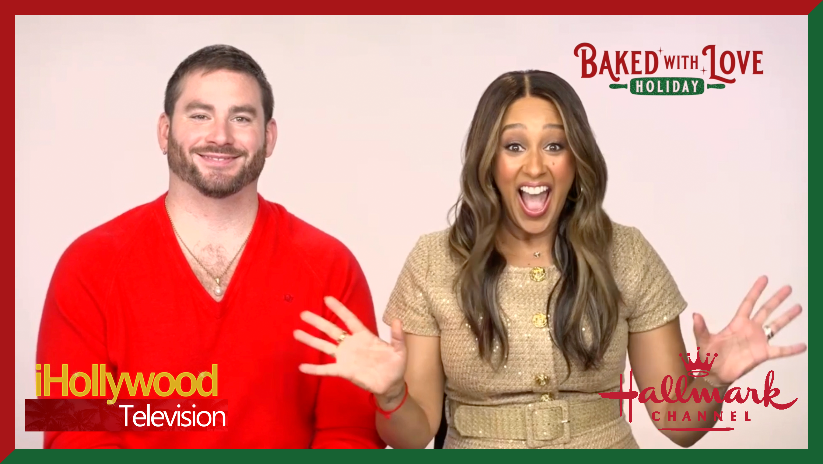 Inside Tamera Mowry-Housley’s Hallmark Channel Christmas Baking Series | Official Video