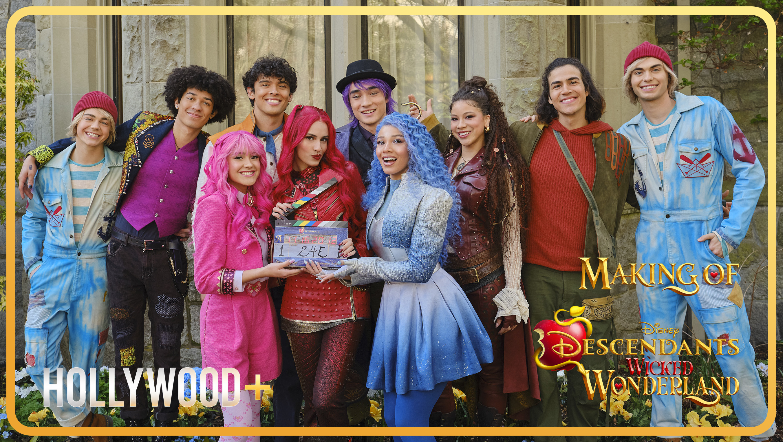 Making Of Descendants: Wicked Wonderland – Cast Reacts To Descendants 5 | Disney+